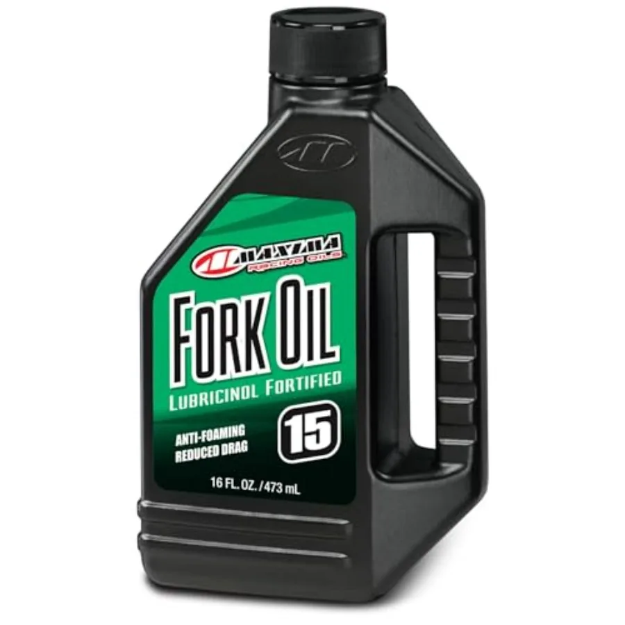 56901 Botella de aceite de horquilla hidráulica estándar de 15WT, botella de 1 litro para sistemas de suspensión de motocicletas, líquido hidráulico de alto rendimiento con Ex