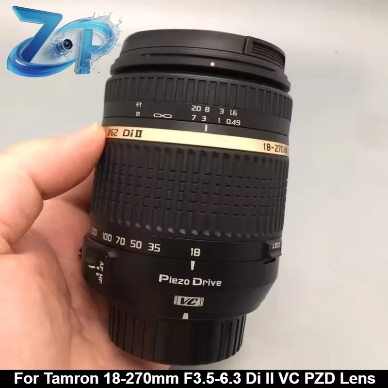 Lente Zoom Estándar Original 95% Nuevo para Tamron 18-270mm F/3.5-6.3 Di II VC PZD (B008)