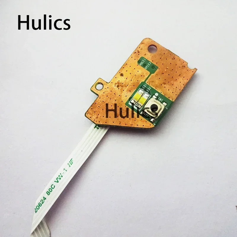 Hulics Used For Toshiba Satellite S55 S55-B S55T-B5273 Series Power Button Board With Ribbon Cable 3PBLNPB0000 DA0BLNPB8A0