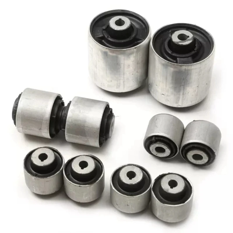 10X Front Suspension Control Arm Bushing Kit For  A8 Q7 Q8 VW Touareg 4M0407183A 4M0407181 4M0407182A 4M0407515A