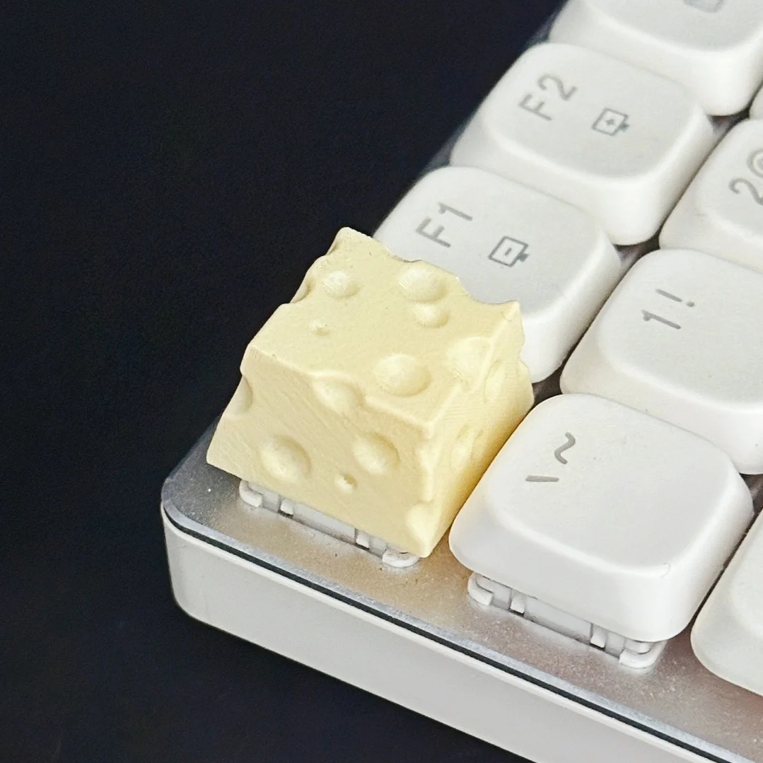 Custom Resin Keycap ESC Mechanical Keyboard Key Caps for Cherry MX Switches Keyboards DIY Key Personality Cheese CAKE R4