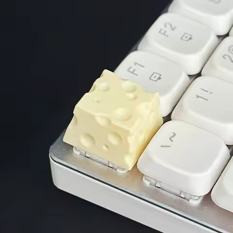 Custom Resin Keycap ESC Mechanical Keyboard Key Caps for Cherry MX Switches Keyboards DIY Key Personality Cheese CAKE R4