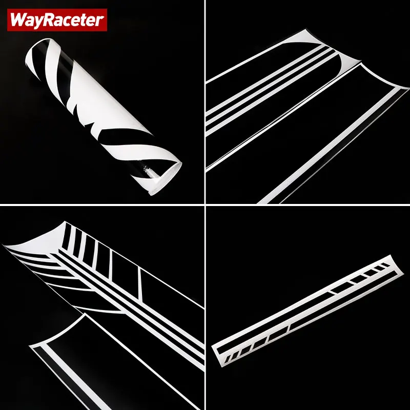 Edition 1 Stripe Sticker Door Side Hood Rearview Mirror Vinyl Decal For Mercedes Benz GL Class X164 X166 AMG 450 500 Accessories