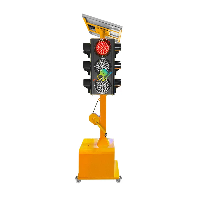 Solar mobile temporary signal light, indicator signal light, can lift traffic