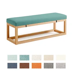 Cojín de Banco de 5cm de grosor, almohadillas de ventana de Bahía, colchón personalizado, sofá, silla, almohadilla de asiento, almohada de decoración, columpios de jardín y Patio