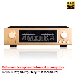 AMXEKR Reference Accuphase C-2860 Plus Fully Balanced Preamplifier Home Audio HiFi Amplifier with Remote Control