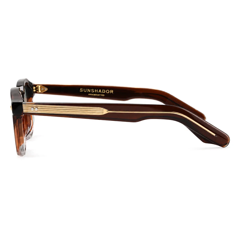 Klassische Acetat-Sonnenbrille für Damen SUNSHADR ZEP Luxusmarke Top-Qualität Designer Handgefertigte UV400 Herren-Sonnenbrille kann graviert werden – Detail 10