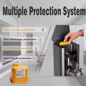 Substitutionsbatterie für LG Cord Zero A9, A9S, P9, A9K-Core, A9max, A9T-Ultra, A9K-Pro, A9N, A9M, A9 plus 25,55 V 5000mah 8 Hauptverkauf Batterie LG 18650 - №5
