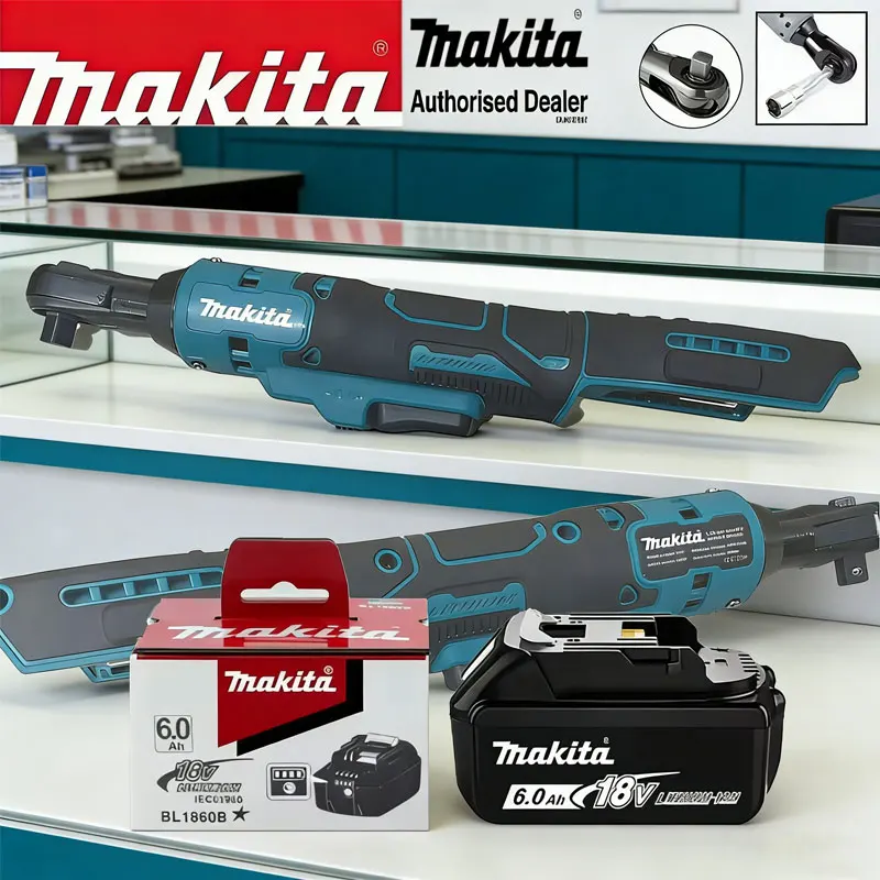 

Оригинальный аккумулятор Makita 6.0 Ач для бесщеточного углового гайковерта Makita 18 В с приводом 3/8 дюйма и регулируемой скоростью