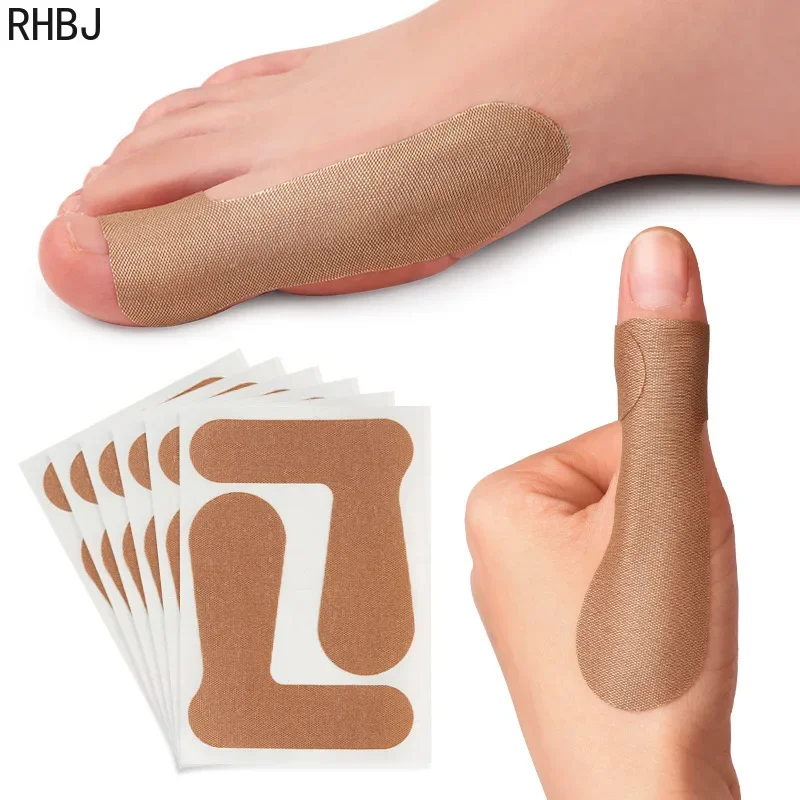 RHBJ 2/10/20pcs Big Toe Eversion Correction PatchThumb Tendon Sheath Joint Fixation Hand Guard Big Foot Bone Anti Wear Patch