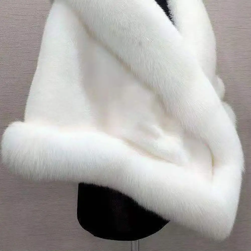 

Women Winter Warm Shawl Coat Thicken Cardigan Cape Bridal Cloak Outer