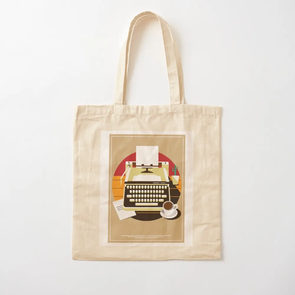 الكاتب حمل حقيبة قماش حقيبة حقيبة مخصصة الشاطئ الإناث