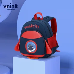 VNINE-mochila escolar para niños y niñas, pequeño para guardería antipérdida morral, novedad