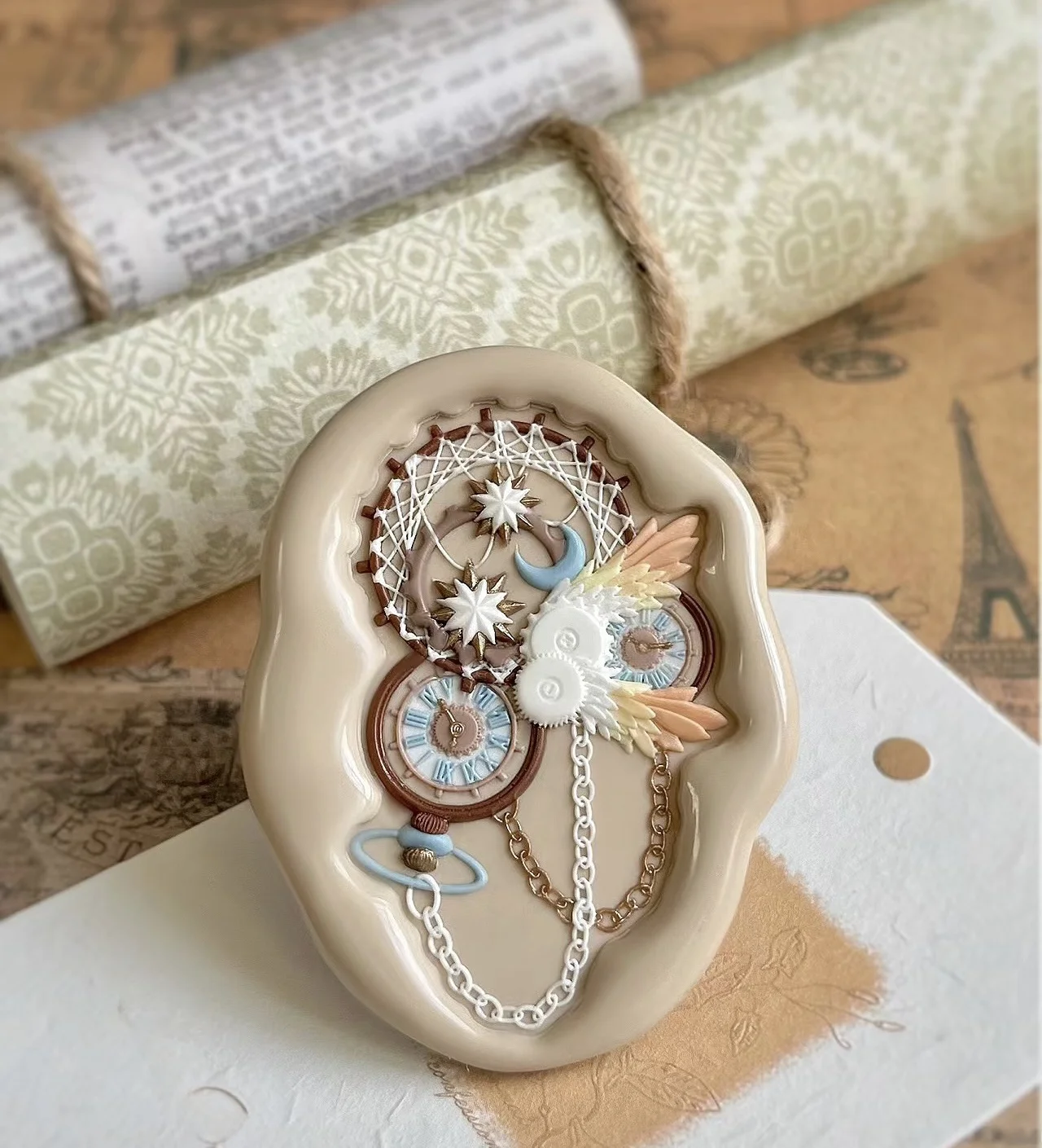 Gabinete de exhibición de mariposas, re de póker con especímenes tallados, serie de manualidades para bricolaje, sello d...