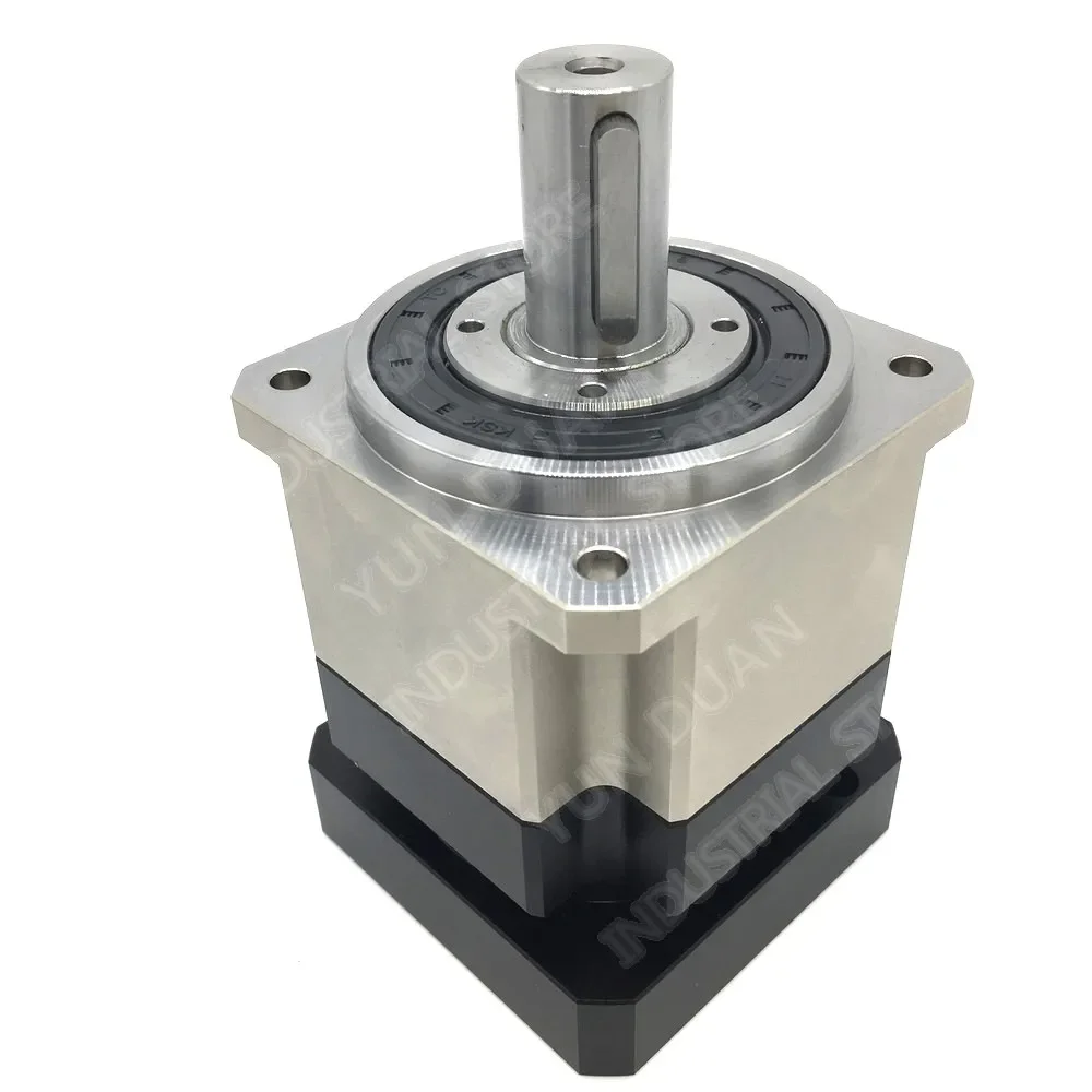 Nema23 Planetary Gearbox Helical Gear High Precision 6.35/8/11/14/9.525mm Input 10:1 50:1 for 57mm Stepper Motor 200 400W Servo