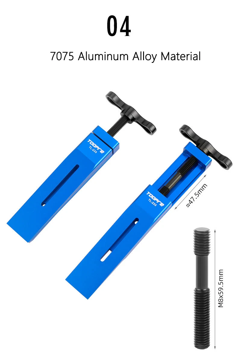 Fahrrad-Kolbenrückstellwerkzeug, Bremssattel-Kolbenpresswerkzeug für 2-Kolben- und 4-Kolben-SHIMANO/SRAM-Bremssättel, Fahrrad-Kolbenwerkzeug – Detail 6
