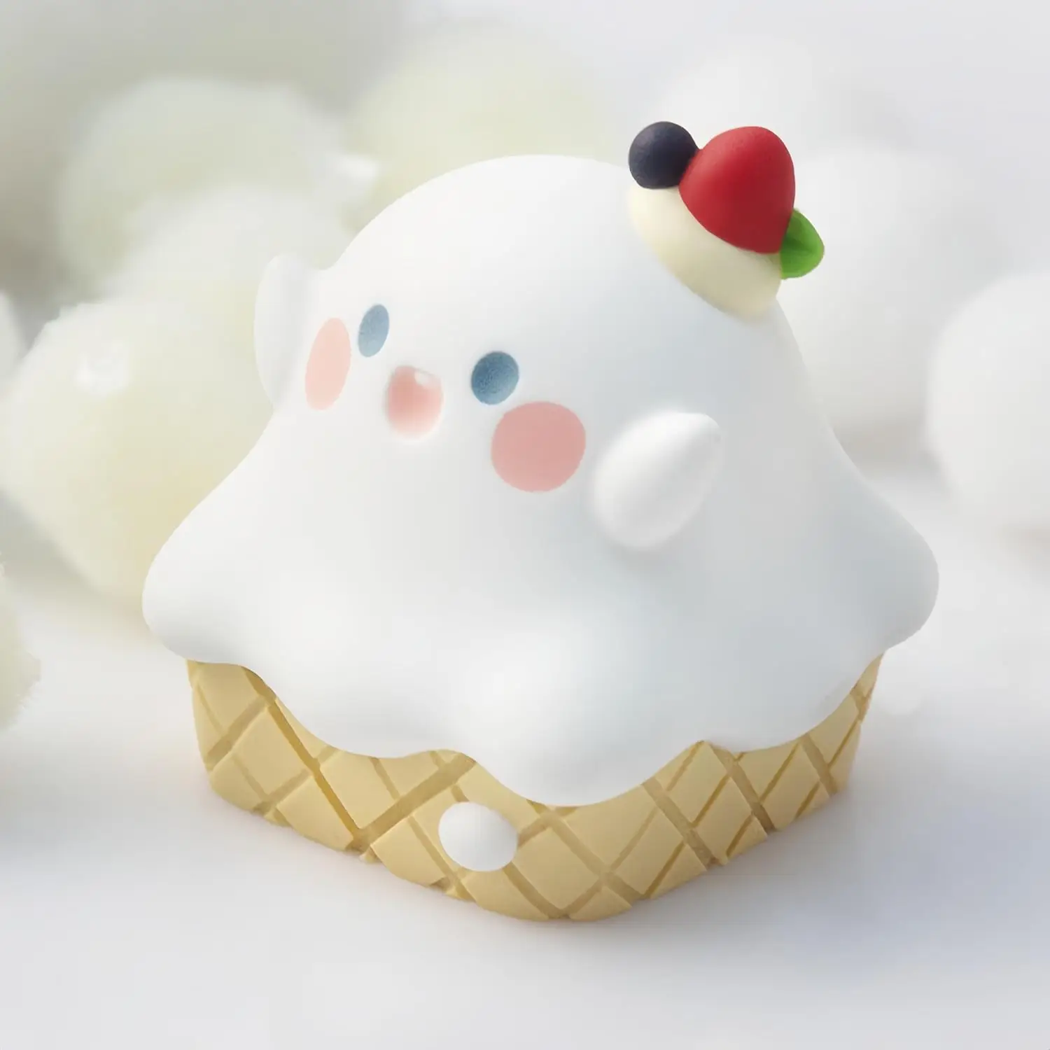 Cute Ice Cream- Shaped Kawaii keycaps  Resin Handmade Single Replace Key for ESC Key Mechanical Keyboard