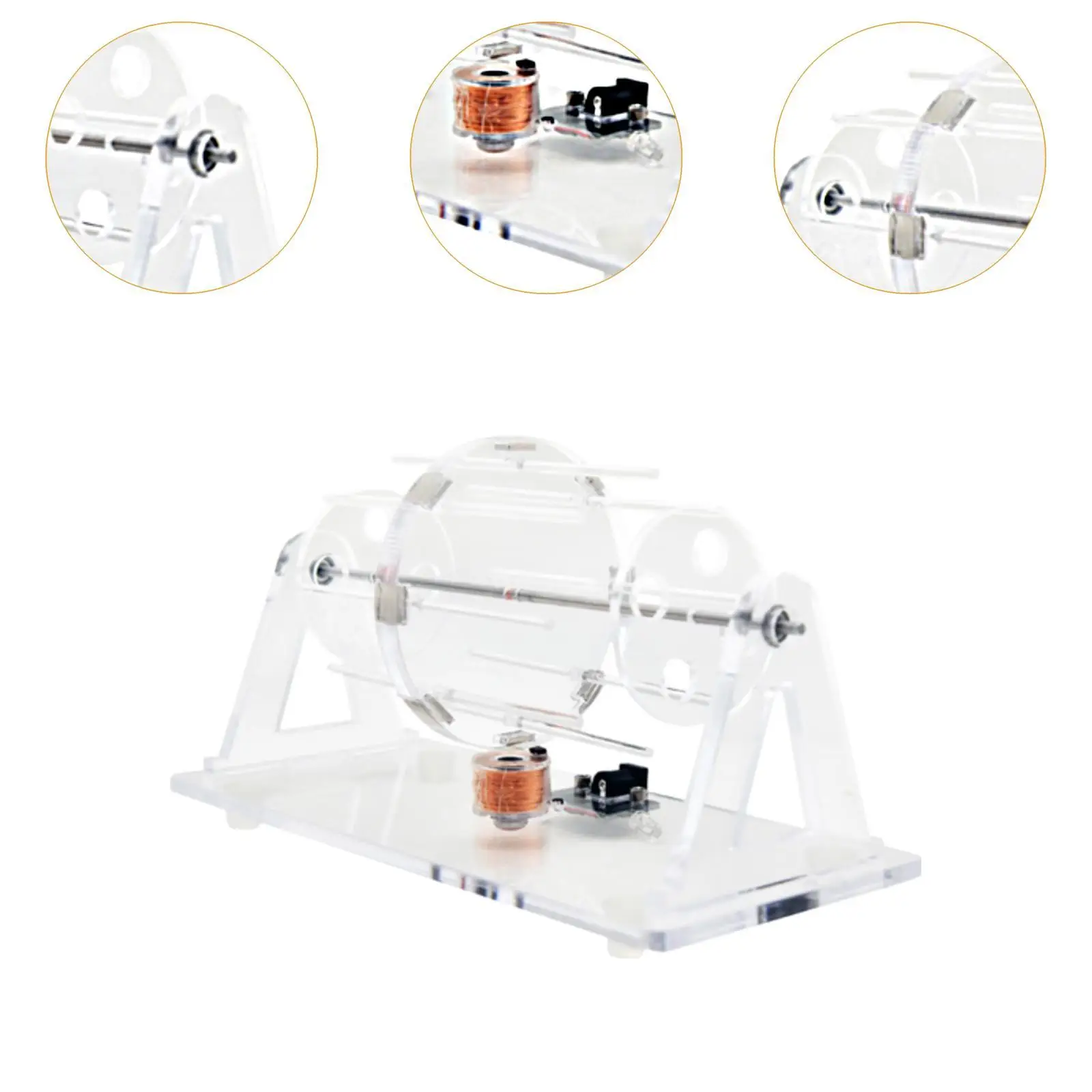 Set per l'apprendimento del motore brushless Hall Kit per l'insegnamento della fisica Modello educativo ad alta velocità per hobby fai-da-te Modello didattico per la scuola superiore