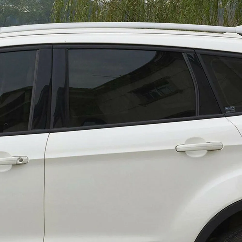 100x50cm Sticker Sheet Car Window Film Foil Sticker Decal Black Outer Styling TINT 5%VLT With Scraper New Practical