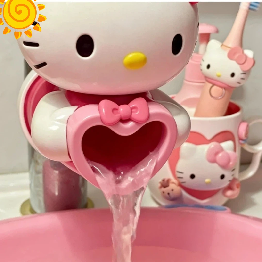 

Sanrio Hello Kitty High Quality Faucet Handwashing Splashproof Faucet Extender High Quality Cute Faucet Mouth Gifts