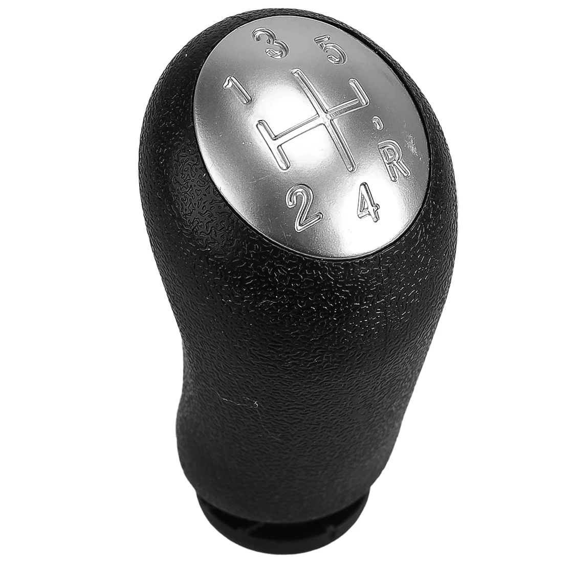 5 Speed Gear Shift Knob 8200059578 8200379950 8200059575 Fit for Renault Laguna 2 Dacia Dokker Duster Matte Silver Top Cover