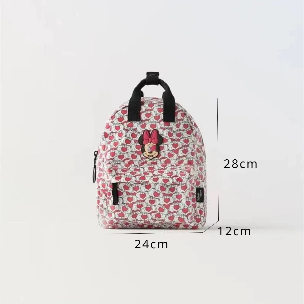 Disney Girls Backpacks Mickey Mouse Kawaii Bags Print Sequin Travel Storage Fashionable Schoolbags Kindergarten Mini Backpack