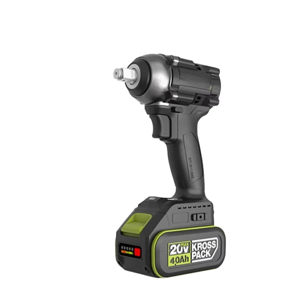 Industrial Rechargeable 18V/24V Lithium Brushless Cordless Power Set Including Angle Grinder and Wrench for DIY Projects