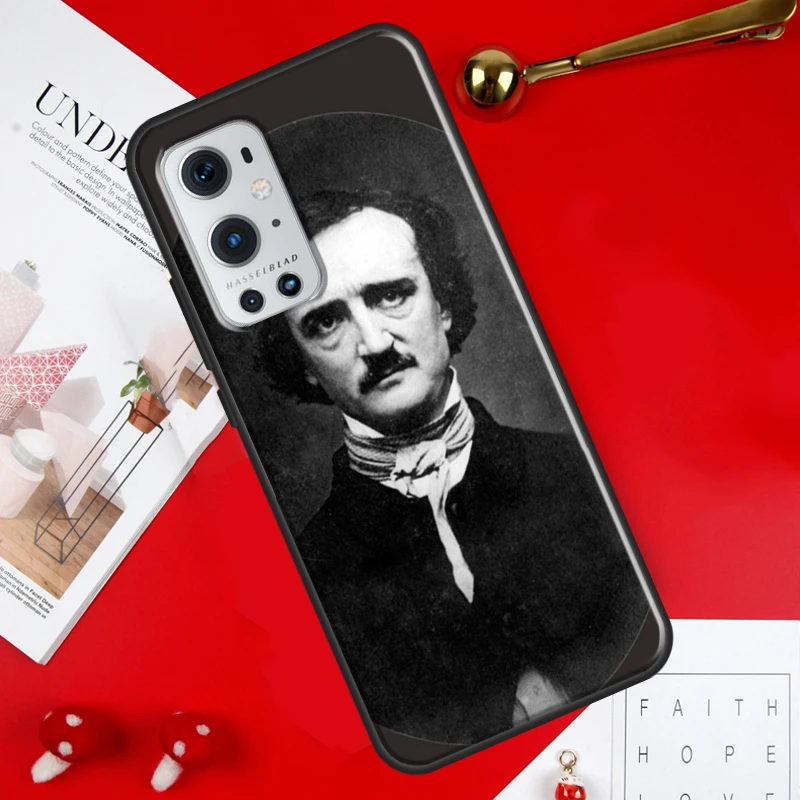 Edgar Allan Poe Case For OnePlus 8 9 10 Pro Ace 8T 9RT 10T Cover For OnePlus Nord CE 2 Lite N10 N20 N300