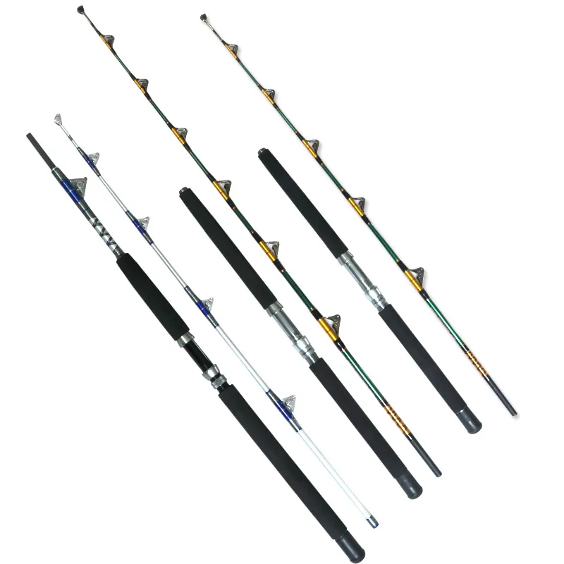

Fiberglass Boat Trolling Fishing Rod EVA Handle Medium Action 589g-922g Weight for Bottom Fishing Catfish Target