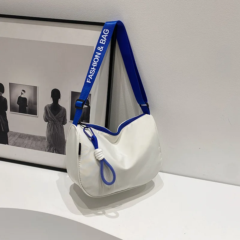 

2025 Новая модная сумка через плечо, простой дизайн, сумка на одно плечо, оригинальный стиль, дорожная сумка для пельменей, Южная Корея, рюкзаки Ins