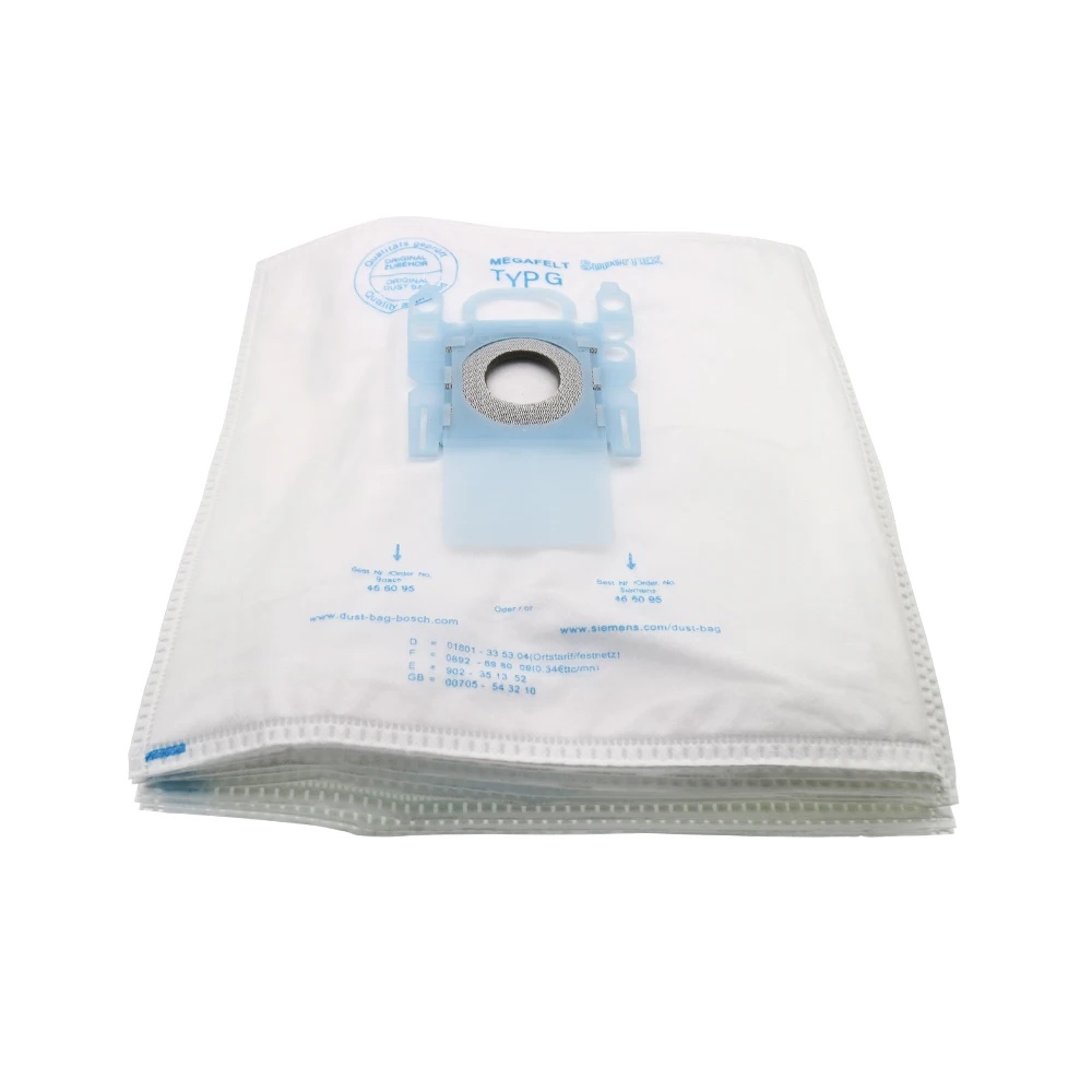 Stofzuiger G Type Doek Stofzakken Type G Voor Bosch & Siemens Bsg7 Bsgl3126 Bsg6 Gl30 Gl40 Bgl45 Bsgl5 Vsz5 Vsm5 Bsd2800