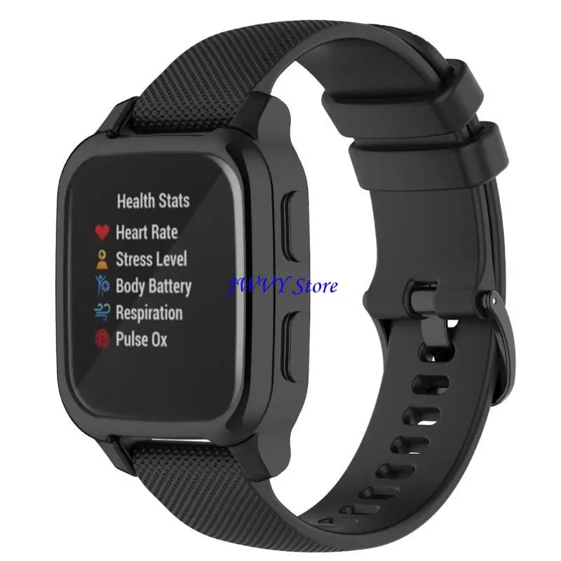 573A غلاف كامل غلاف واقٍ مقاوم للصدمات في Venu SQ/SQ2/SQ MUSIC/SQ2 MUSIC