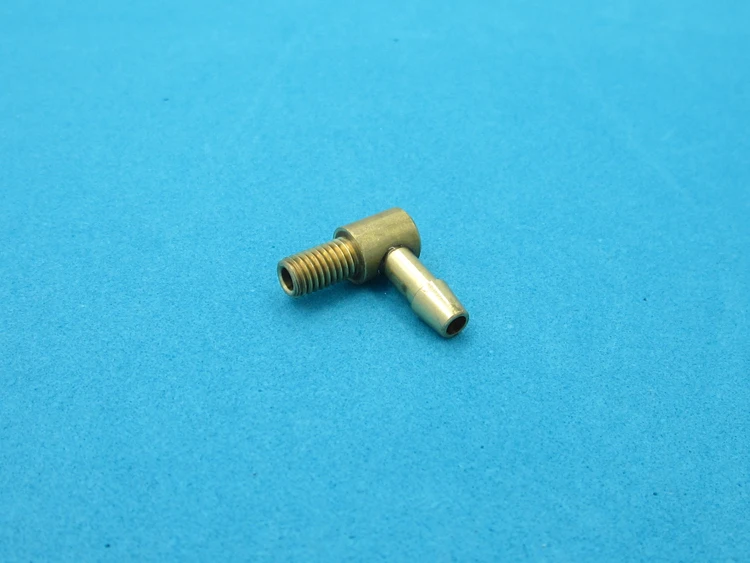 M5 Brass 90 Degree L Type Water Cooling Nozzle Faucet Water Nipple Fuel Nozzle For RC Methanol/Gasoline/Brushless Electric Boat