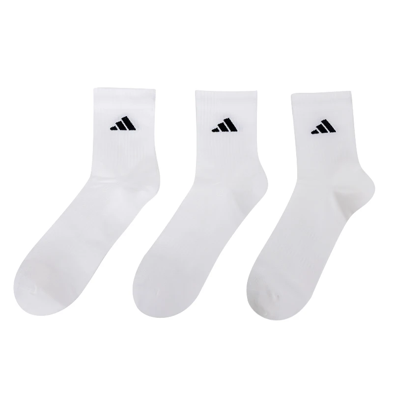 

Adidas Three-Pair Socks for Men and Women, Sports and Leisure Socks, Running Training, Breathable, Wear-Resistant, Low-Cut Men's Socks, Women's Socks Jc9273