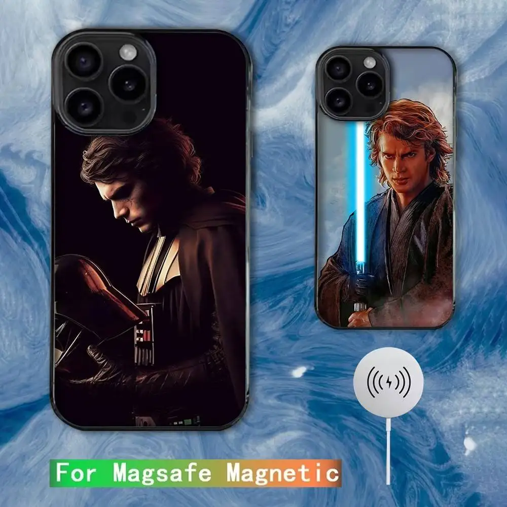

Cool A- Anakin S-Skywalker Phone Case For iPhone 16e,16,15,14,13,12,11,Plus,Pro,Max,Mini Magsafe Magnetic Wireless Charging