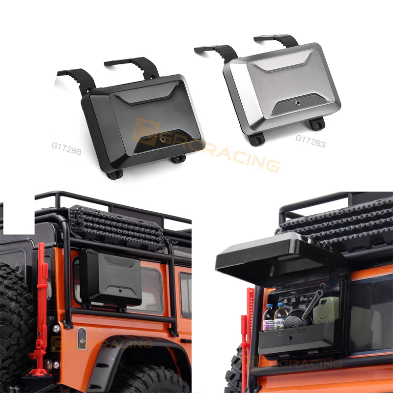 

Luggage Side Window Bag/tool Box for 1/10 RC Crawler Car Traxxas TRX4 Defender Bronco AXIAL SCX10 RC4WD D90 DIY Upgrade Parts