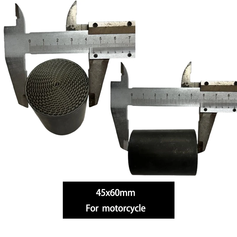 

45*60 мм металлический мотоциклетный катализатор Euro 6 Euro5 Euro4 автобусный катализатор универсальный металлический сотовый сердечник