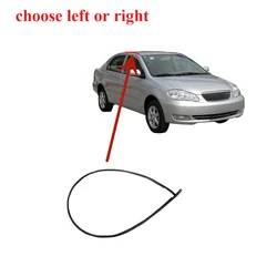 1 or 2 Pcs Roof Rubber Strip for Toyota Corolla 134CM 2004-2007 Protector Weatherstrip Waterproof Rain Seal 75555-12120