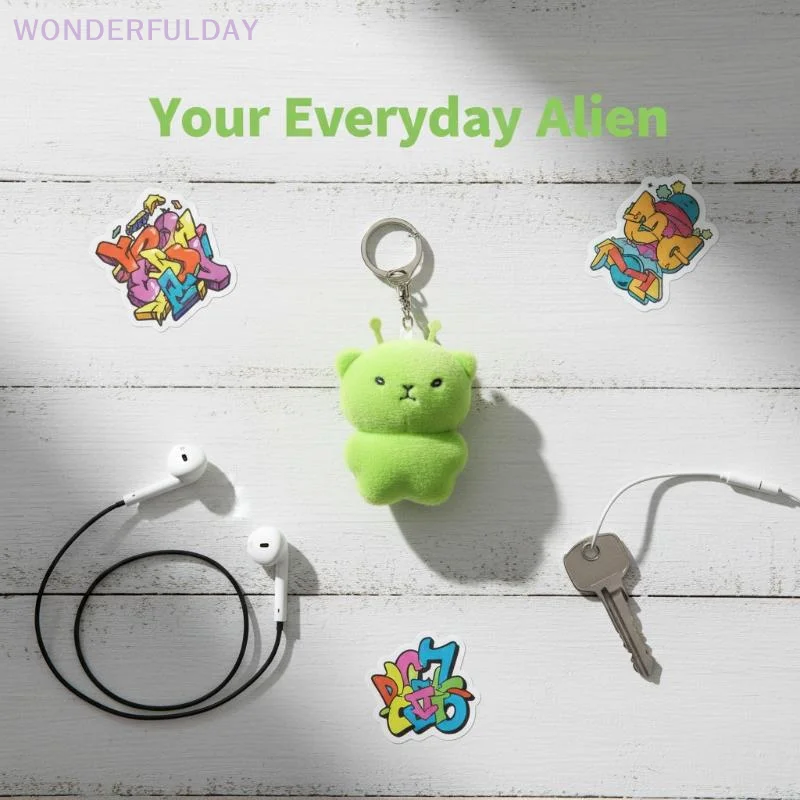 New Cat Plush Toy Cartoon Stuffed Animal Keychain Accessories Creative Ugly Cute Backpacks Pendant Party Gift