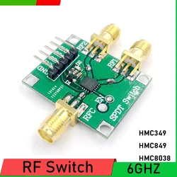 Moduł przełącznika RF HMC849 HMC8038 HMC349 SPDT jednobiegunowy dwurzędowa szerokość pasma 6 GHz dla wzmacniacza radiowego Ham