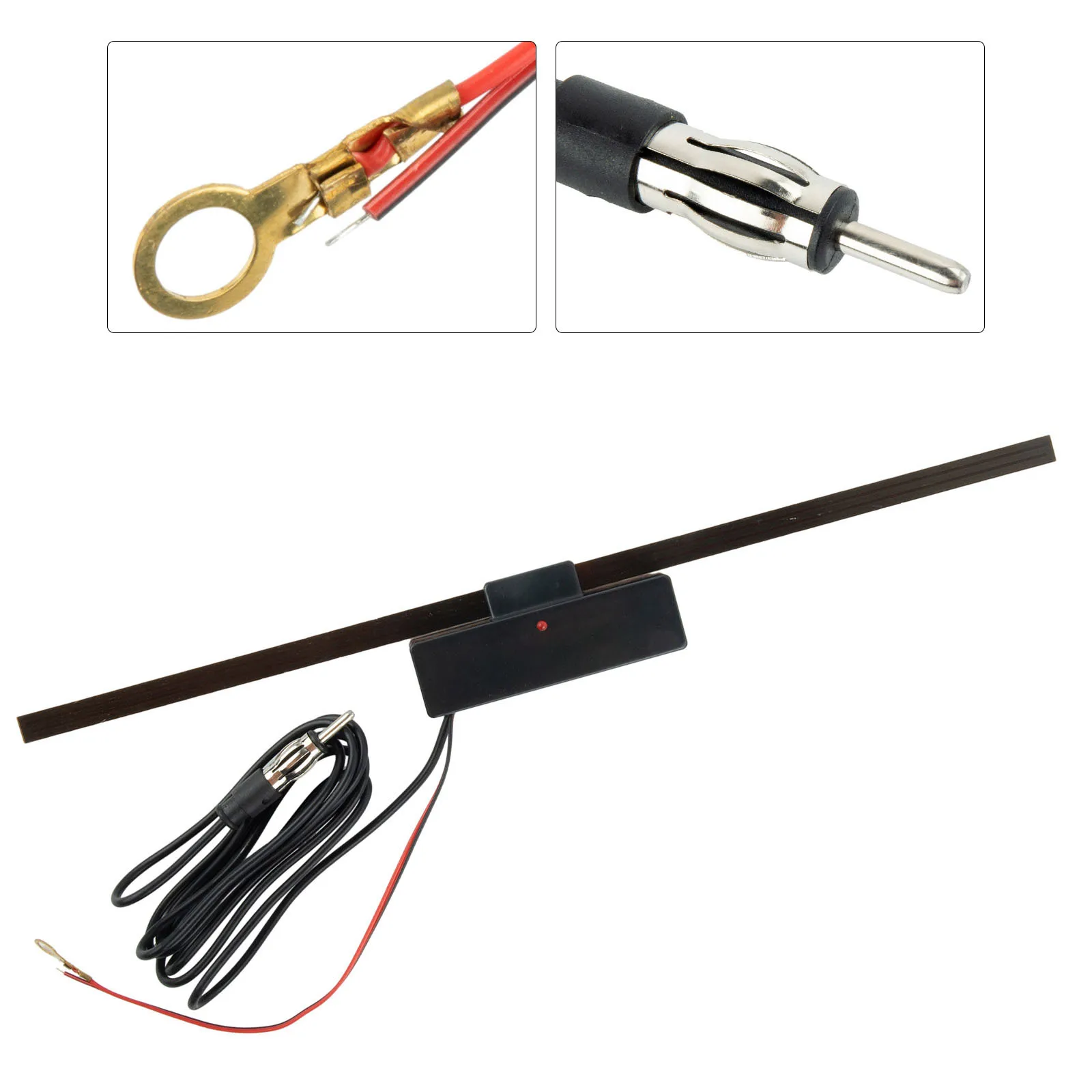 Improve Radio Signal Strength in Your Car with Car Antenna Windshield Electric Radio, 12V FMAM Aerial, Easy Mounting 6