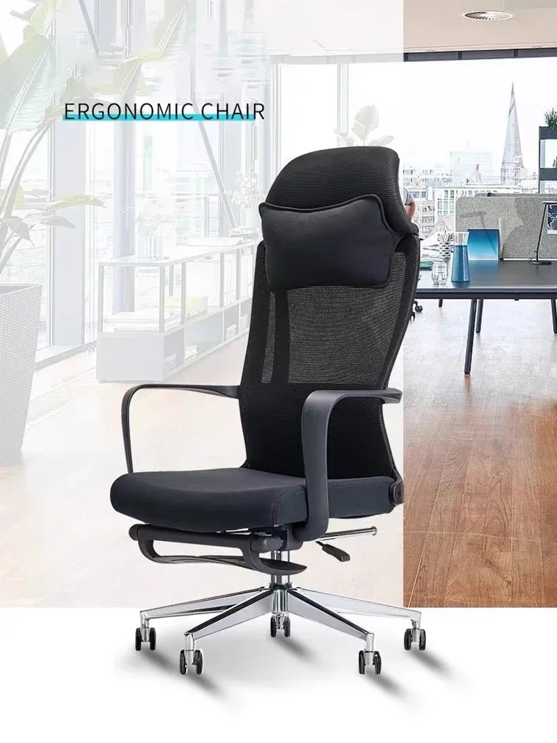 Ergonomic Lumbar Support Office Chair Recliner Comfort Computer Gaming Chair Work Home Silla De Escritorio Office Furniture Soft