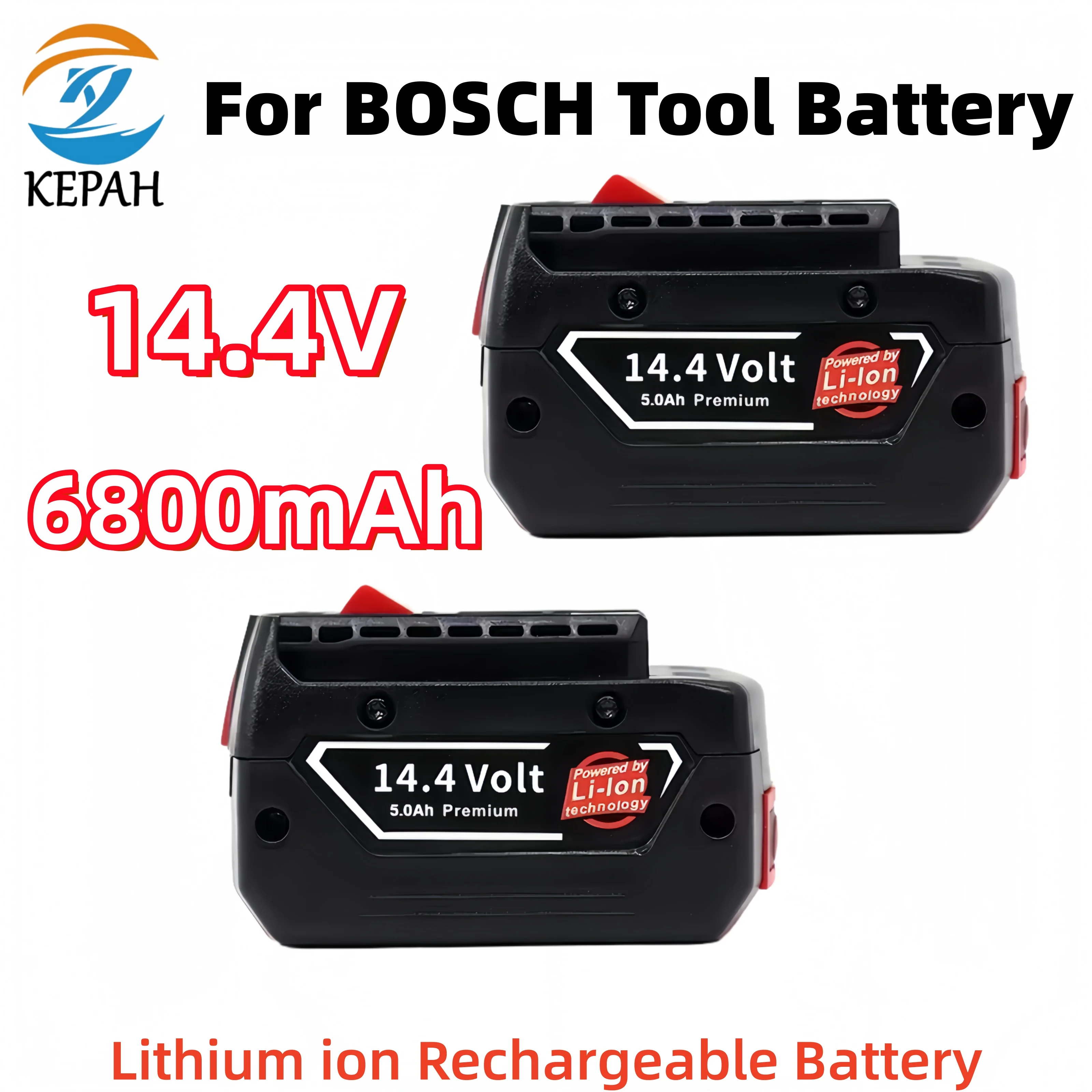 

Новый сменный литий-ионный аккумулятор 14,4 В, 6,8 Ач для электроинструментов Bosch: совместимость с GBH/GDR/GSR/DDS180 и BAT614G