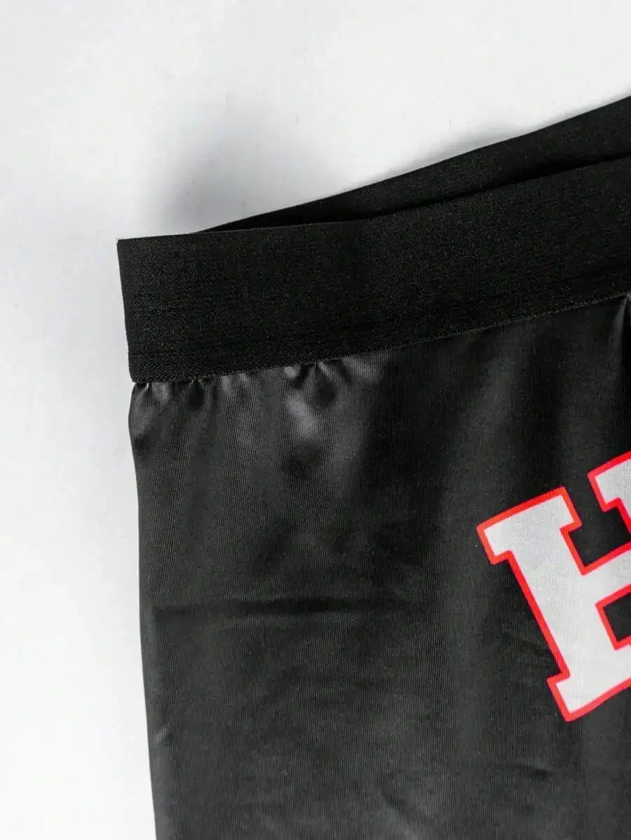 

Mens Letter Print Casual Boxer Shorts