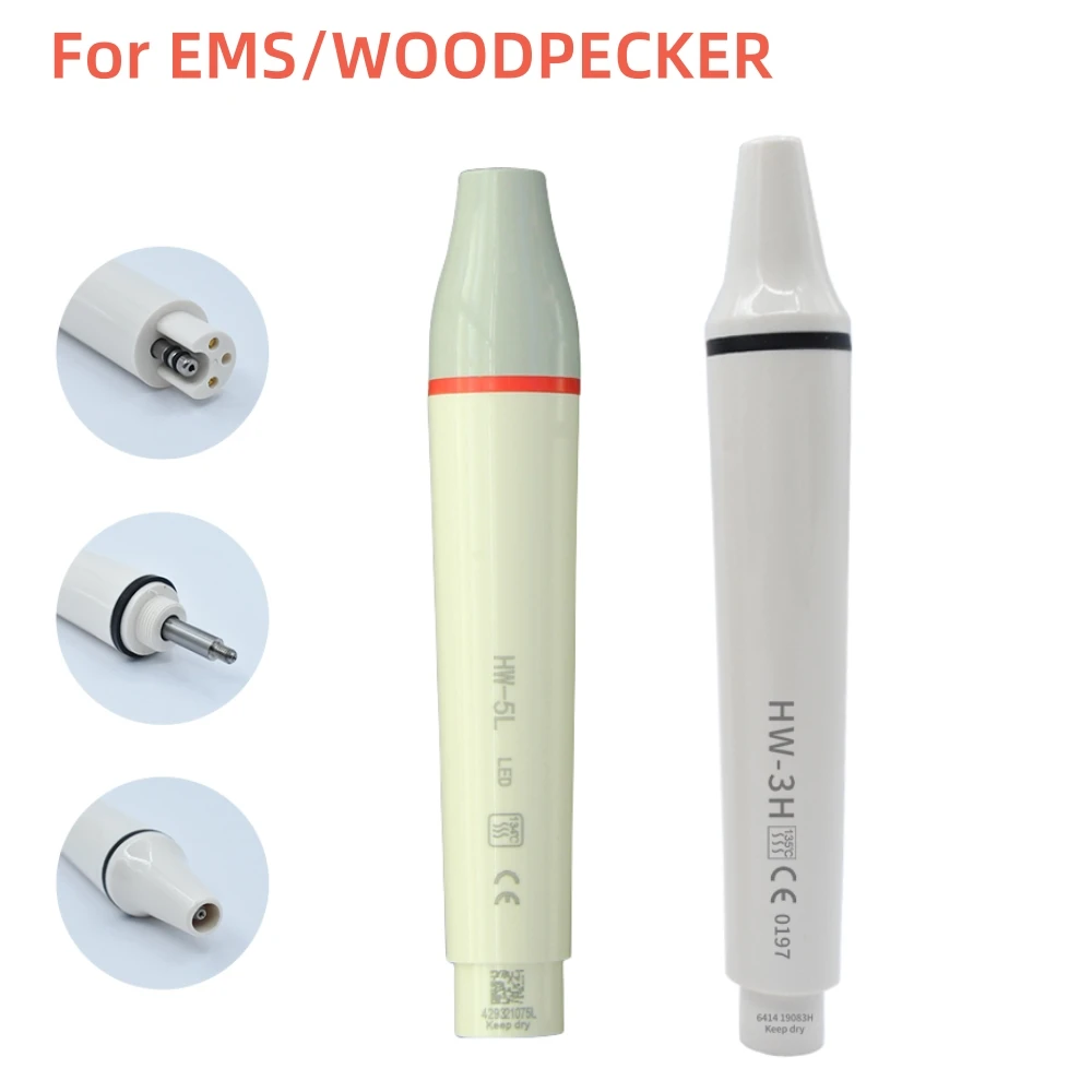 

Dental Dentistry Ultrasonic Scaler Handpiece Fit EMS/Woodpecker Instruments Use Dental Piezo Scaler Handpiece For Teeth Cleaning