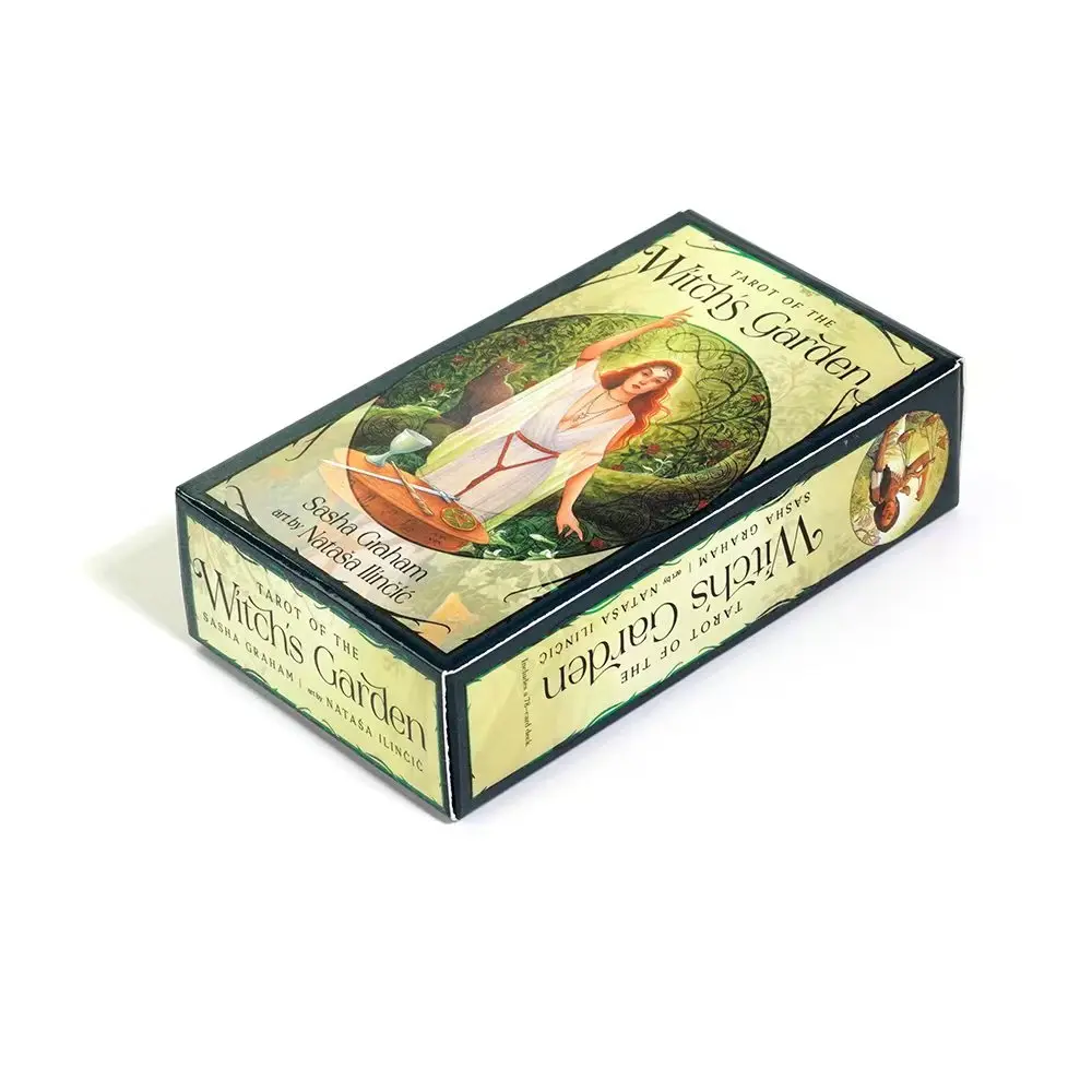 Jeu de Tarot de jardin de sorcière, jeux de société de Divination de haute qualité, jeux de divertissement de fête, cartes de Tarot, jeu de fête de Divination