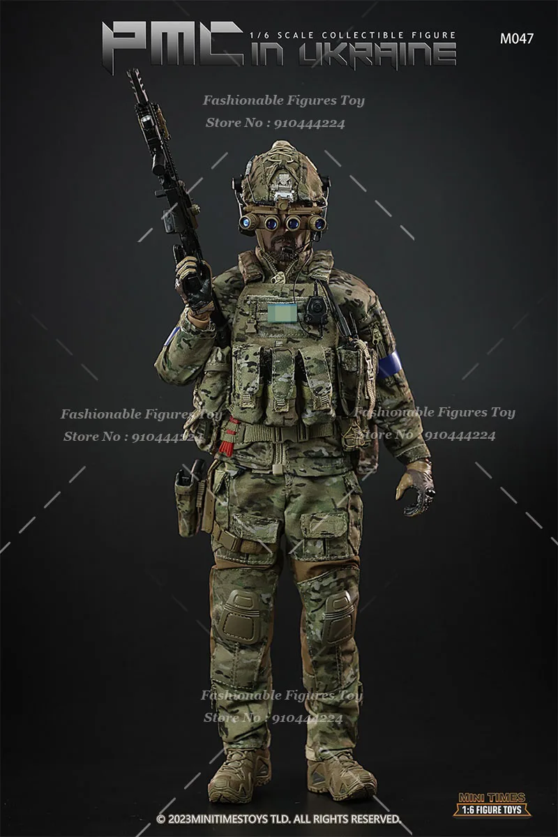 ミニタイムズおもちゃ 1/6 男性兵士 PMC ウクライナフルセット 12 インチアクションフィギュアモデル軍事コレクタブル人形 M047