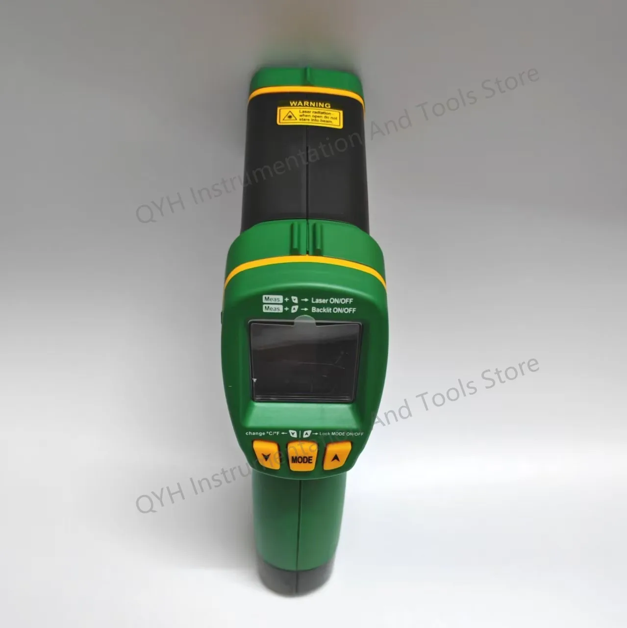 MASTECH MS6531C Termometer Inframerah LCD Warna Non-kontak dan Uji Suhu Tipe K Tampilan Lampu Latar Penahan & Pencatatan Data