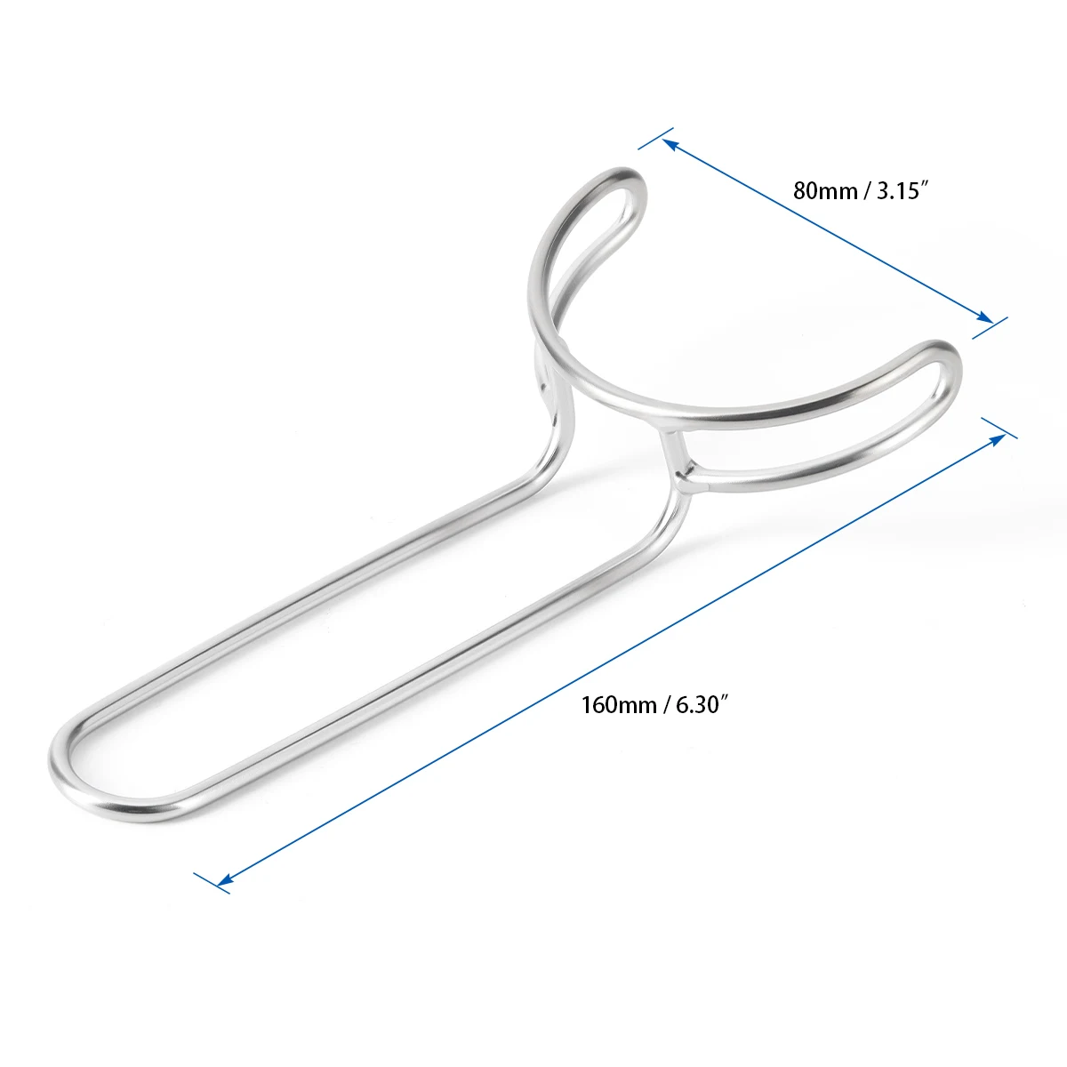 2PCS Set AZDENT Dental Lip Retractor Mund Erweitern Intraorale Wange Oberen Unteren Mund Öffner Edelstahl Zahnmedizin Werkzeug – Detail 10