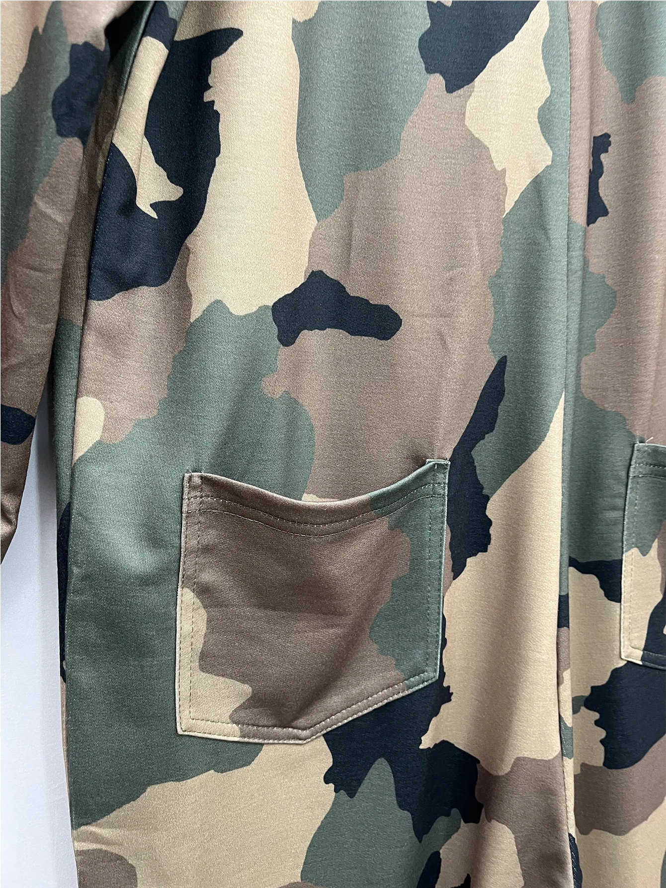 Monos de una pieza para mujer, monos con capucha y cremallera para fiesta y Club, pantalones largos, peleles de camuflaje, ropa de calle Y2k, mono informal holgado